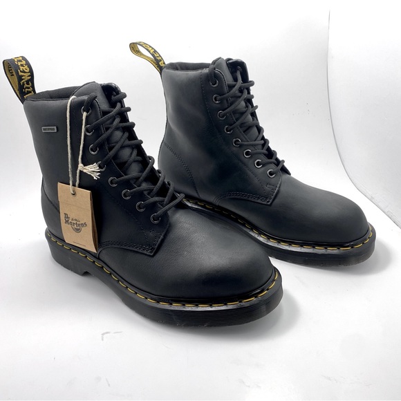 Dr. Martens Other - Dr. Martens  Republic 1460 Leather Waterproof Lace Up Boots. Color Black SZ 8